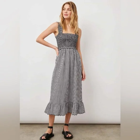 RAILS RUMI DRESS BLACK MINI GINGHAM
Black Mini Gingham - Picture 4 of 4